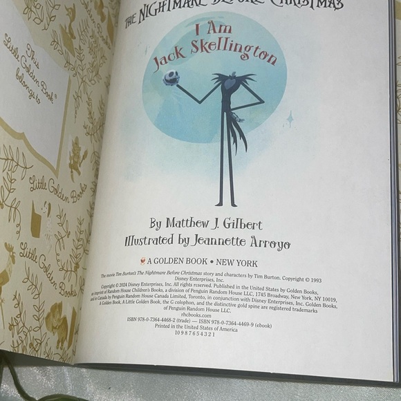 I Am Jack Skellington [Disney Tim Burton's The Nightmare Before Christmas] - Picture 2 of 3